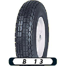 ROUE COMPLÈTE POUR REMORQUE ERKA - 4.00-8 TT 6PR 71J / MOYEU RB Ø12x124 / PNEU MITAS B13