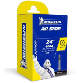 Chambre à air Michelin D3 - 24x1 3/8 [28/37-540/541] (600x28A/37A) - Valve droite Presta de 29 mm
