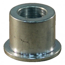 Adaptateur acier (en T) de réduction de diamètre de moyeu Ø20.2xØ24.9x30 - pour roue avec moyeu de Ø25mm à onter sur axe Ø20mm