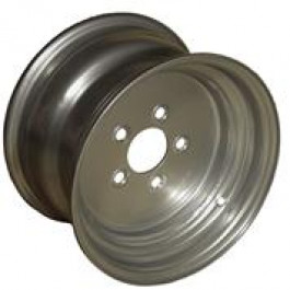 ROUE NUE ACIER GRISE - 6.00Ix10 H2 / 5 TROUS ENTRAXE Ø67x112xØ16 / DÉPORT ET0