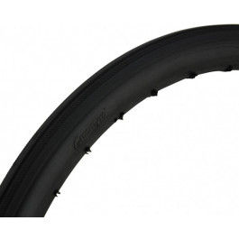 PN PLEIN CAOUTCHOUC NOIR GREENTYRE CLASSIQUE - 24x1 3/8 · 37-540 - POUR LARGEUR JANTE DE 19 à 21 MM