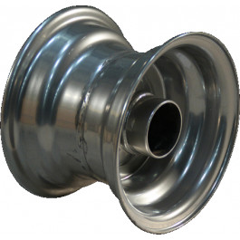 JANTE AGRICOLE ACIER GRISE - 4.50x6 TT MOYEU DE 90 MM / POUR RB Ø47 mm (FOURNIE SANS ROULEMENTS)