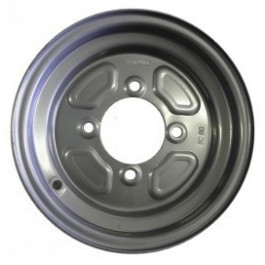JANTE ROUTIERE ACIER GRISE - 3.50Bx10 H2 / 4 TROUS ENTRAXE Ø85x115xØ12.5 ET0