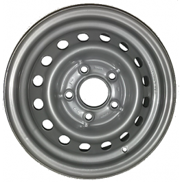 JANTE ROUTIERE ACIER GRISE - 4.50Jx13 H2 TL / 5 TROUS ENTRAXE Ø66.6x112xØ15.5 / DEPORT ET30