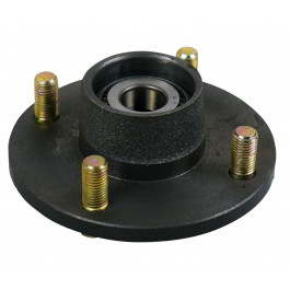 MOYEU ROUTIER NON FREINE Ø20/Ø30x68.5 - 4 TROUS M12x1.5 - CENTRAGE Ø56x100