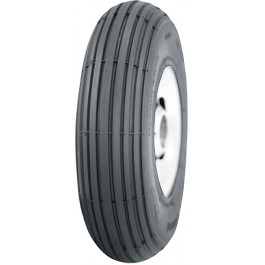 Roue complète GONFLABLE - Pneu Wanda P191 Gris - 200x50 (8x2) [50-94] - Jante acier - ET0 - Moyeu roulement à rouleaux Ø20x50 - valve coudée 90/90