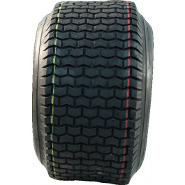 ROUE COMPLÈTE GAZON - 16x7.50-8 TL 4PR / JANTE ACIER GRISE 4 TROUS Ø13.5 ET0 ENTRAXES Ø60x100 / PNEU DURO HF-224 / VALVE TR413