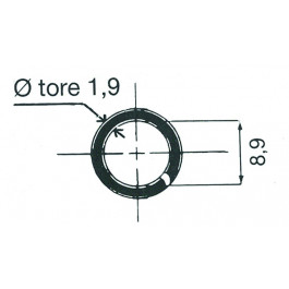 Sachet de 10 joints toriques pour valve type DOIFI pour Ø9.7mm (R-1419-2)