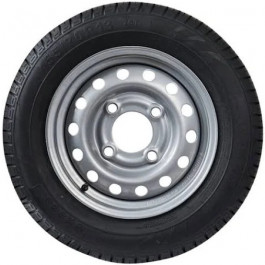 ROUE COMPLÈTE REMORQUE - 155/80R13 TL 79T (ou 79N) / 4 TROUS Ø85x130xØ18.5 / ET0 / VALVE TR413