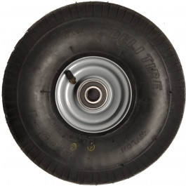 ROUE COMPLÈTE 4.00-4 TT 4PR / JANTE ACIER MONOBLOC GRISE M.RB 6005 2RS Ø25x60 MM ET0 / PN DELI S-310 / VALVE TR87