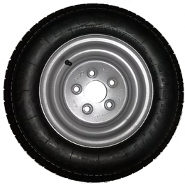 ROUE COMPLÈTE REMORQUE - 195/55R10C TL 98/96N M+S / 5T. Ø16 ENTRAXE Ø67x112 DÉPORT ET0 / PNEU KENDA KR101 / VALVE TR-416S