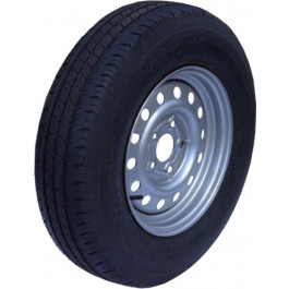 ROUE COMPLÈTE REMORQUE - 165R14C TL 97/95N (ou 97/95Q) 8PR / 5T. Ø18.5 ENTRAXE Ø94x140 - DÉPORT ET0 / VALVE TR413