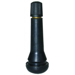 Valve droite caoutchoutée 414L (V2.03.8) de 48 mm - pour trou de jante de 11,5 mm - Pression maxi à froid de 4,5 bars