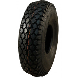 ROUE COMPLÈTE LIGNÉE GONFLABLE - 4.80/4.00-8 TT 6PR / JTE ACIER GRISE M.RB Ø25x90 mm ET0 / DELI S-379 / VALVE TR13