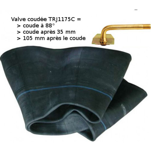 Chambre à air - 26.5-25 (26.50-25) - Valve coudée TRJ1175C