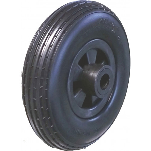 Roue Gonflable 200x50 TT JTE Plast Moyeu Roulements 20x60 Valve 90/90 - Neuve