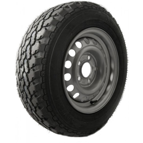ROUE COMPLETE REMORQUE TYPE IFOR WILLIAMS 185 70R13C TL 106 104N M S 5 TROUS O114.5x165.1xO18.5 DEPORT ET7 PNEU GT RADIAL SAVERO VALVE TR 416S