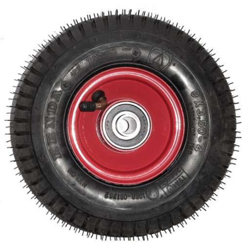 Ruota Anteriore 9x3.50-4 Con Cerchio 15mm - Per Scooter Mobilità 4 Ruote E Go Kart Elettrico