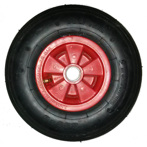 Set (pneu + chambre avec valve droite TR13) Deli S-379 - 4.80/4.00