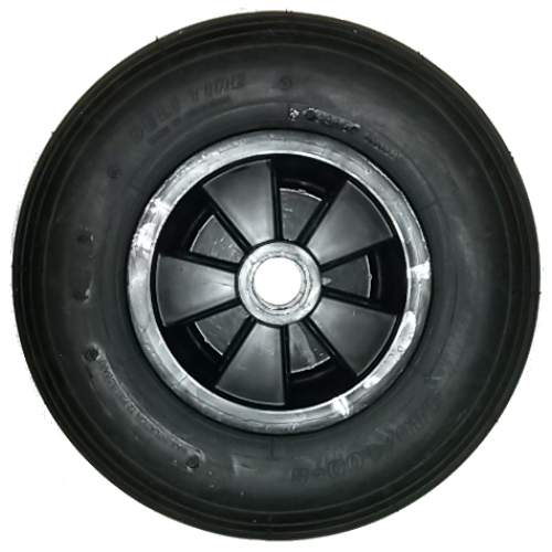 Roue Gonflable 200x50 TT JTE Plastique - Moyeu à Rouleaux 20x60, Valve 90/90, Neuve
