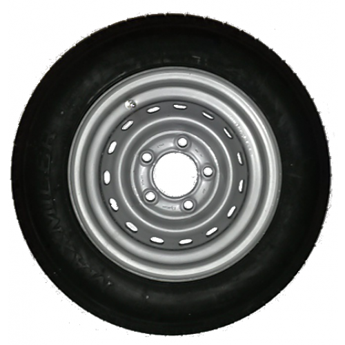 Roue complète remorque 185/60R12C TL 104/101N / Jante grise en acier 6.00Ix12 H2 / 5 trous Roue complète remorque 185/60R12C TL 104/101N / Jante grise en acier 6.00Ix12 H2 / 5 trous
