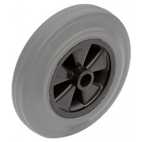 Roue Gonflable 200x50 Avec Moyeu à Rouleaux - Valve 90/90, Pour Chariot, Diable - Neuf