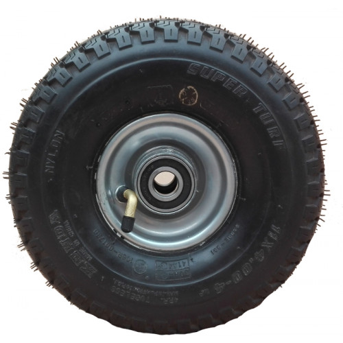 Pneu Vert Kings Tire 11x4.00-4 4PR - Pour Tondeuse Autoportée, Remorque Jardin - V3502