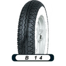 PNEU SCOOTER à FLANCS BLANCS MITAS B14 WW - 3.50-10 TT 51J