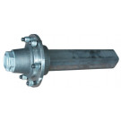 Demi Essieu AGRICOLE - NON freiné - MONROC - 5 goujons M16x1.5 - centrage Ø93x140 - demi voie en carré de 50mm x 500 mm
