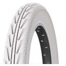 Pneu vélo Michelin Diabolo City Blanc/Blanc - 12 1/2x1.75x2 1/4 - 47-203 - TT 2PR