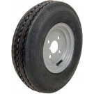 ROUE COMPLÈTE REMORQUE - 4.80/4.00-8 TL 6PR 71N / 4T. Ø14 ENTRAXE Ø60x100 / PN WANDA P811 / VALVE TR600HP