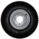 ROUE COMPLÈTE REMORQUE - 4.80/4.00-8 TL 6PR 71M / 4 TROUS Ø62.5x95xØ14 / PNEU WANDA P811 / Valve TR600 HP (Haute Pression)