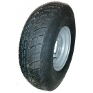 Roue complète remorque pneu Mitas B61 - 4.50-10C TL 76N 6PR M+S / 4 trous entre-axe Ø60x100 / trou de fixation Ø15.0/ Valve TR413