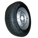 ROUE COMPLÈTE REMORQUE - 135/80R13 (135R13) TL 74N / 4 TROUS Ø57x100xØ15.5 ET30 / VALVE TR413