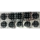 Lot de 10 rustines Ø30 mm - pour réparation des chambres à air scooter - moto - auto - motoculture