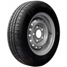 ROUE COMPLÈTE REMORQUE - 155/70R13 TL 74N M+S / 5T. Ø15.5 ENTRAXE Ø67x112 ET30 / PN KENDA KR209 / VAL. TR413