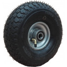 ROUE COMPLÈTE GAZON - 11x4.00-4 TT 4PR / JTE ACIER GRISE MOYEU RB 6204 2RS Ø20x75 / PN KENDA K500