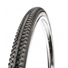 PNEU VELO DELI S-161 NOIR - 26x1 3/8 - 37-590 - 650x35A - TT 2PR TRINGLE RIGIDE
