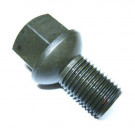 VIS DE ROUE à ASSISE SPHÉRIQUE R12 - M12x1.5x26 mm - OUV. DE CLE DE 17 mm - EN ACIER ZINGUE 10.9