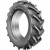 Roue complète coté droit agraire - BKT AS-505 - 6.5/80-15 TL 6PR / Jante 5.00Jx15 - 5 trous - ET0 (sans déport) - Ø94x140xØ14 - Valve TR413