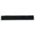 Barrette de 8 masses NOIRES (4 x 5 gr. + 4 x 10 gr.) adhésives en ACIER pour jante moto en aluminium