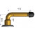 Valve vissable simple coude V3.02.5 - R1003-2 - pour poids lourd - (A=20.5 · B=47.5 · α°=90°)