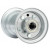 JANTE ACIER GRISE EN 2 PARTIES BOULONNÉES - 6.00x4 MOYEU RB 6005 2RS Ø25x179/179 MM ET0 / Ø TR. VALVE 10 MM