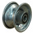JANTE ACIER GRISE - 2.50Cx4 TL - ET0 - MOYEU ROULEMENTS à BILLES (6005 2RS) Ø25x75 MM