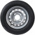 ROUE COMPLÈTE REMORQUE - 155/70R13 TL 75T / 4 TROUS Ø85x130xØ18.5 / ET0 / VALVE TR413
