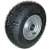 ROUE COMPLÈTE GAZON - 13x5.00-6 TL 4PR / JANTE ACIER MOYEU Ø20x75 / PNEU KENDA K358 / VALVE DROITE TR413