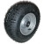 ROUE COMPLÈTE GAZON 15x6.00-6 TL 4PR / JTE ACIER GRISE M.RB Ø19.05x75 (6204 2RS 3/4) / PNEU KENDA K358 / TR413