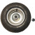 ROUE COMPLÈTE GAZON 16x6.50-8 TT 4PR / JANTE ACIER GRISE MOYEU RB Ø25x64 (6005 2RS) / PNEU KENDA K358 / CA TR13