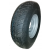 Roue complète remorque pneu Mitas B61 - 4.50-10C TL 76N 6PR M+S / 4 trous entre-axe Ø60x100 / trou de fixation Ø15.0/ Valve TR413