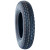 Set (pneu noir + chambre à air valve droite TR13) Veloce V-6607 - 2.50-8 (330x60) TT 4PR